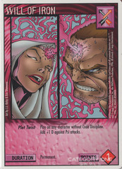 Will Of Iron [White Border]